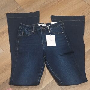 KanCan Dark Indigo Flare Jeans